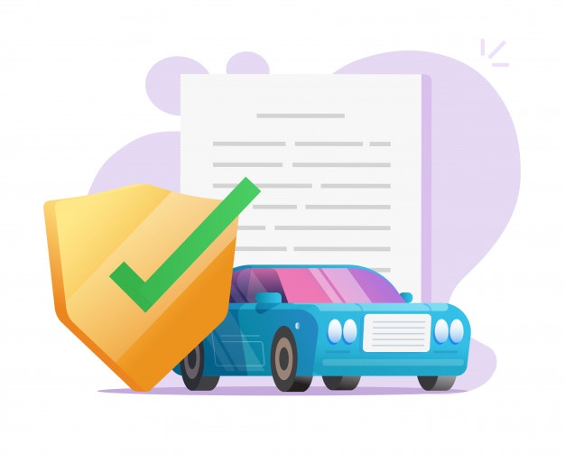Car insurance illustration